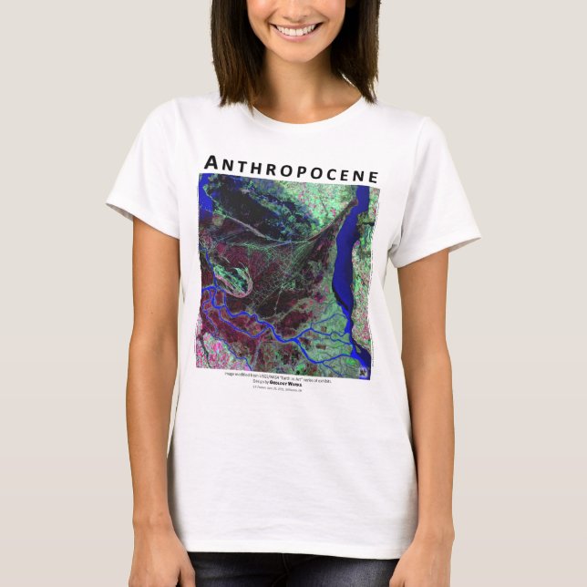 Camiseta Anthropocene V_A - Delta del río Paraná, la (Anverso)
