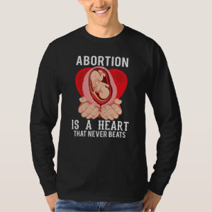 Camiseta Anti Aborto Pro Life Choice Stop Unborn Lives Co