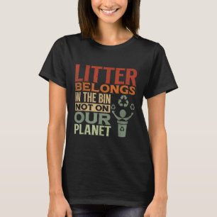 Camiseta Anti Basura y Protección Ambiental, Oreja