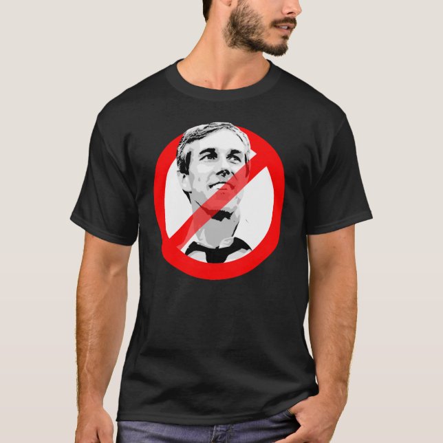 CAMISETA ANTI BETO O'ROURKE (Anverso)