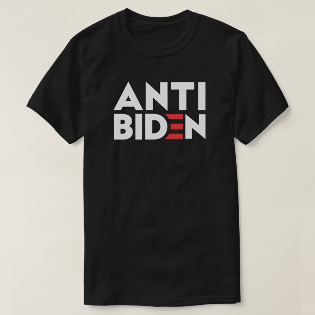Camiseta Anti Biden | Anti Joe Biden (Diseño del anverso)