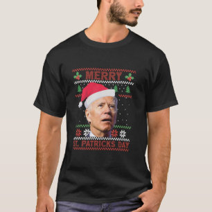Camiseta Anti Biden Merry St Patricks Day Navidades feos Sw