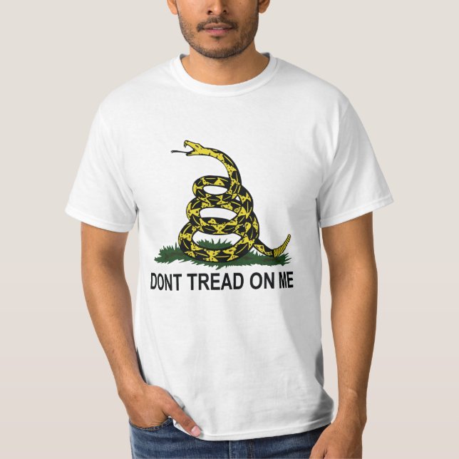 Camiseta Anti Biden no me pisas (Anverso)