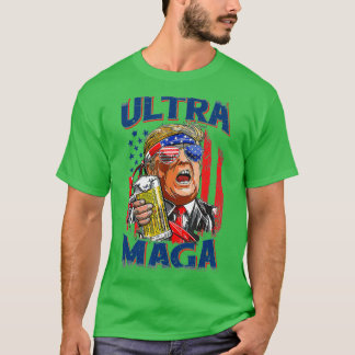 Camiseta Anti Biden Ultra MAGA Funny Trump MAGA King Pro Tr