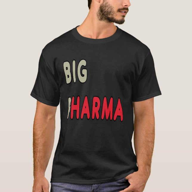 Camiseta Anti Big Pharma (Anverso)