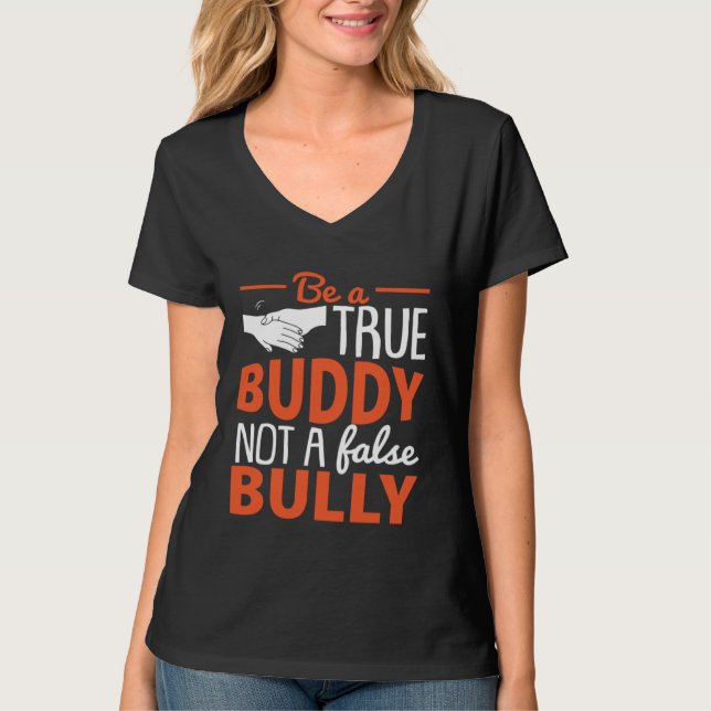 Camiseta Anti Bully Equality Unity Day Anti Bullying (Anverso)