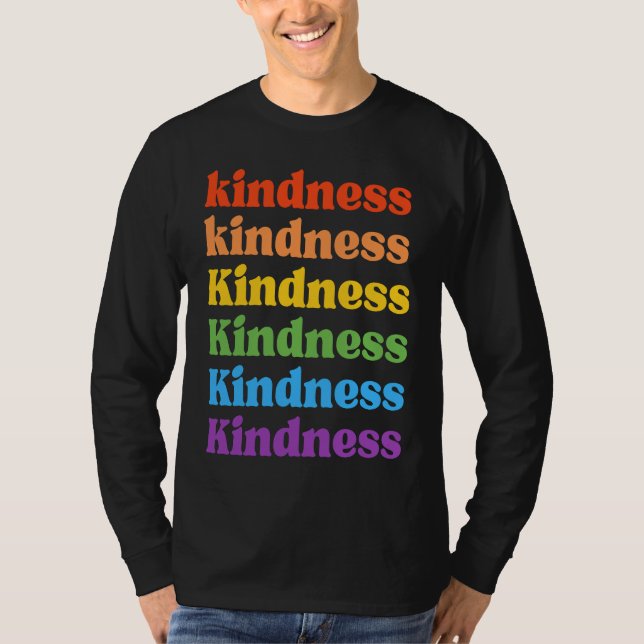 Camiseta Anti Bullying Unity Day Kindness Rainbow Kids Grap (Anverso)