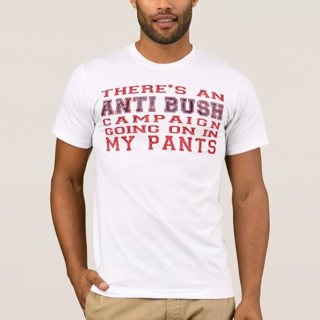 Camiseta Anti-Bush (Anverso)