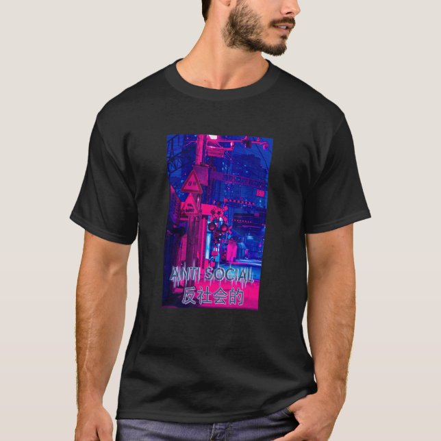 Camiseta Anti Calzado Social Ropa Grunge Estética V (Anverso)