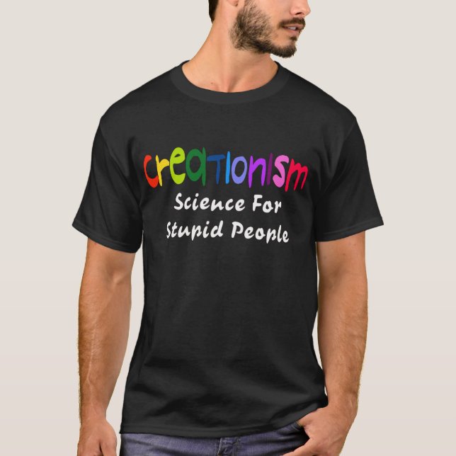 Camiseta Anti-Creacionismo (Anverso)