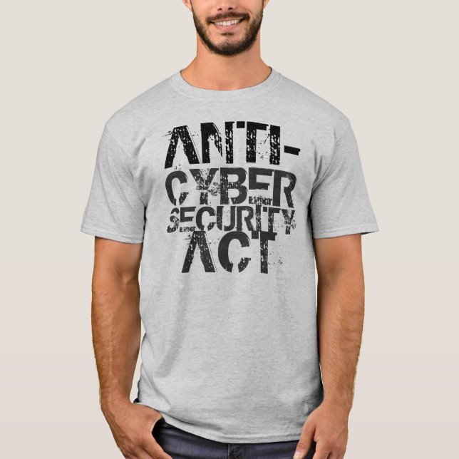Camiseta Anti-Cybersecurity del acto (Anverso)