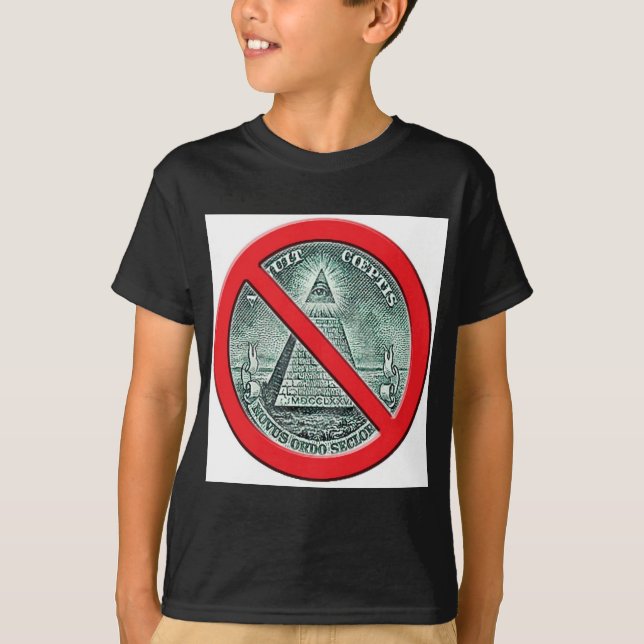 Camiseta anti de Illuminati (Anverso)