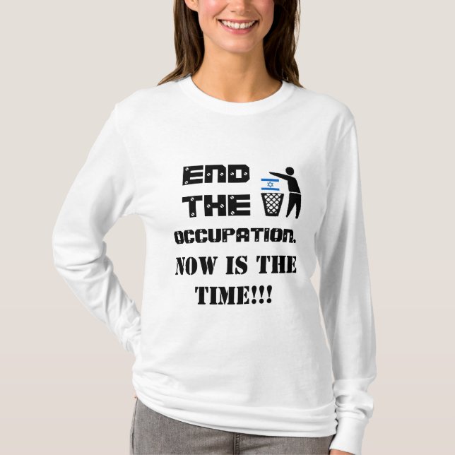 Camiseta ANTI de ISRAEL (Anverso)