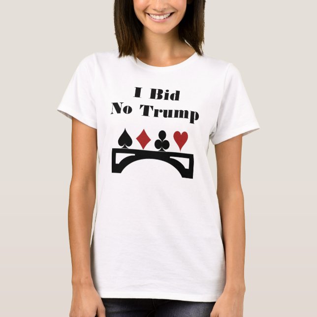 Camiseta anti de los jugadores de puente del (Anverso)