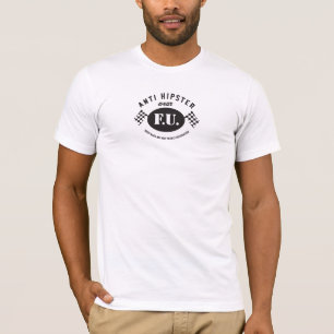 Camiseta anti del trapo de la tienda del