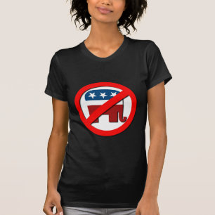 CAMISETA ANTI-ELEPHANT/ANTI-REPUBLICAN