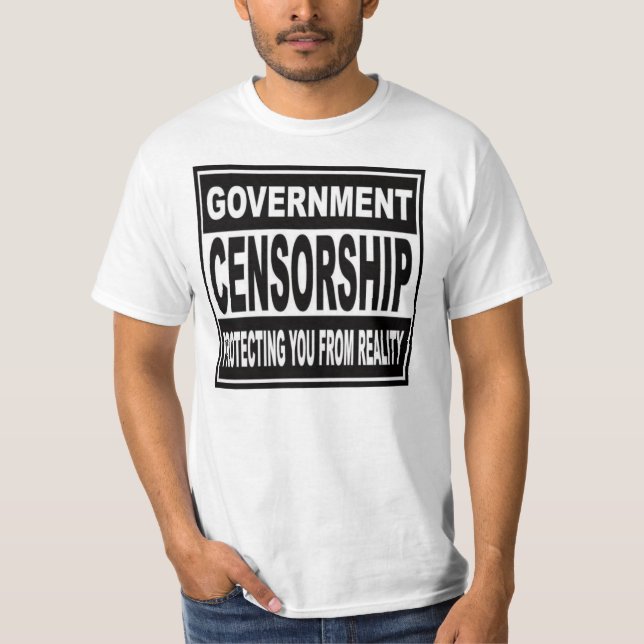 Camiseta Anti-Goverment T-shirt (Anverso)