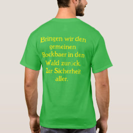 Camiseta Anti Grüne Spruch
