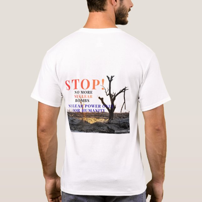 Camiseta anti guerra (Reverso)