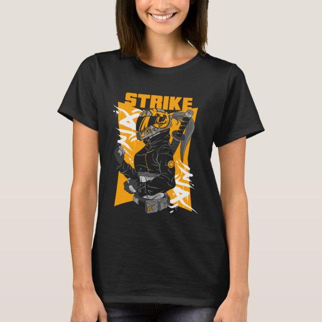 Camiseta Anti Hierarchy a Society without a hierarchy warri (Anverso)