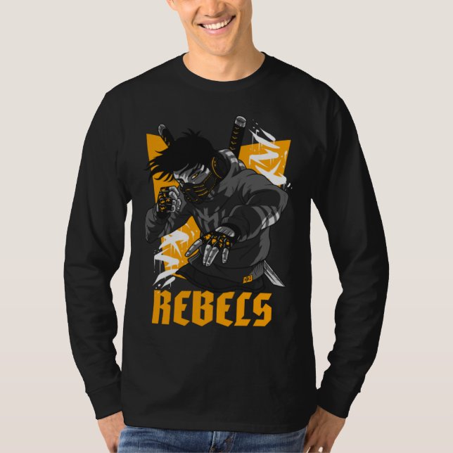 Camiseta Anti Hierarchy a Society without a hierarchy warri (Anverso)