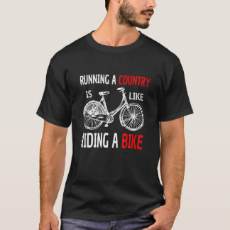 Camiseta Anti Joe Biden Dirigiendo El País Es Como Montar