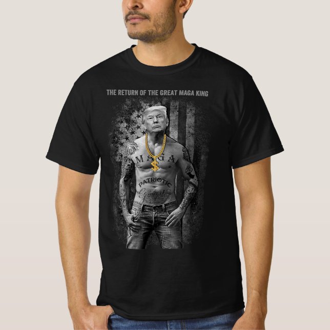 Camiseta Anti Joe Biden Ultra Maga El Regreso De La Gran  (Anverso)