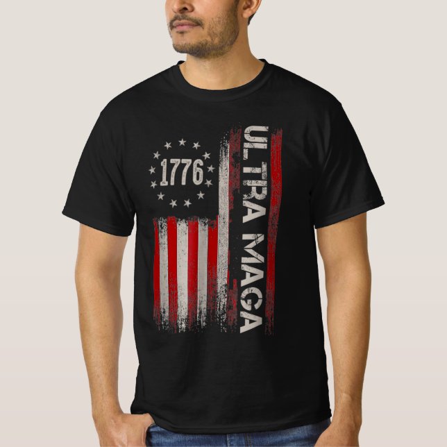 Camiseta Anti Joe Biden Ultra Maga El Regreso De La Gran (Anverso)
