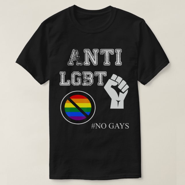 Camiseta Anti Lgbt Y Mujeres Sin Gays.png (Diseño del anverso)