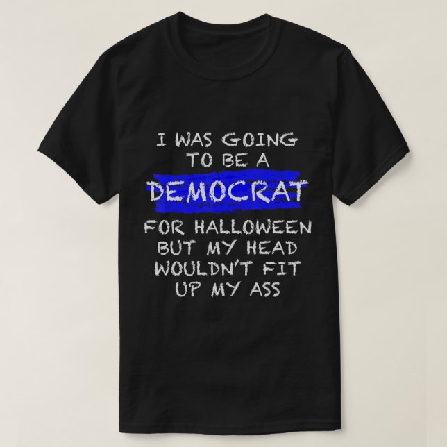Camiseta Anti-Liberal Adult Halloween Costume.png (Diseño del anverso)