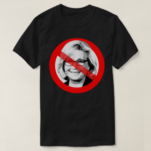 Camiseta Anti Liz Cheney cruzó la cara