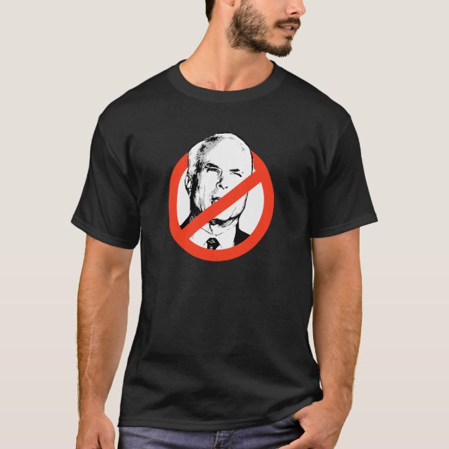 Camiseta Anti-Mccain (Anverso)