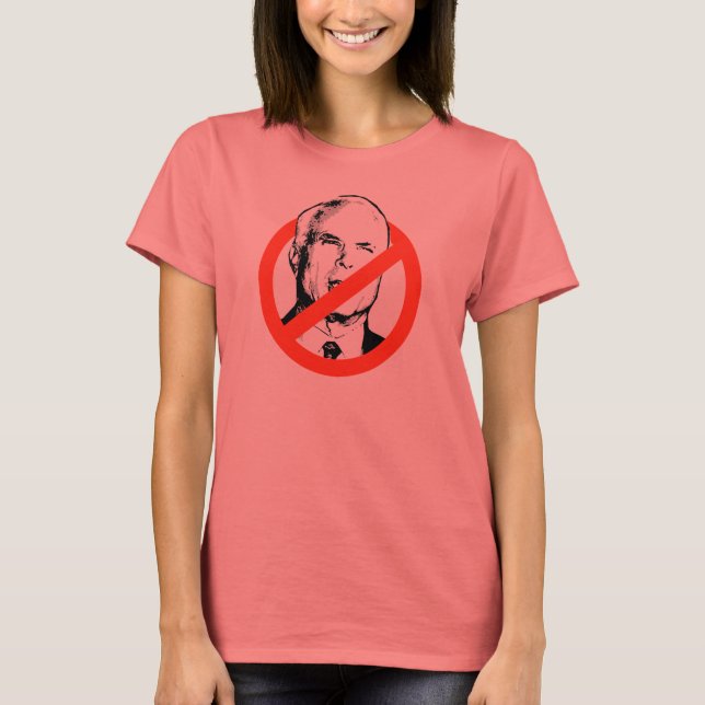 Camiseta anti-McCain (Anverso)
