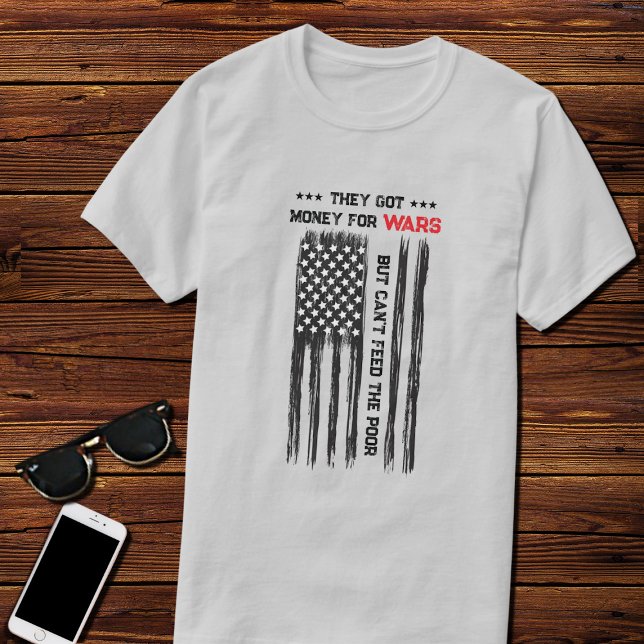 Camiseta Anti Money For Wars (Subido por el creador)
