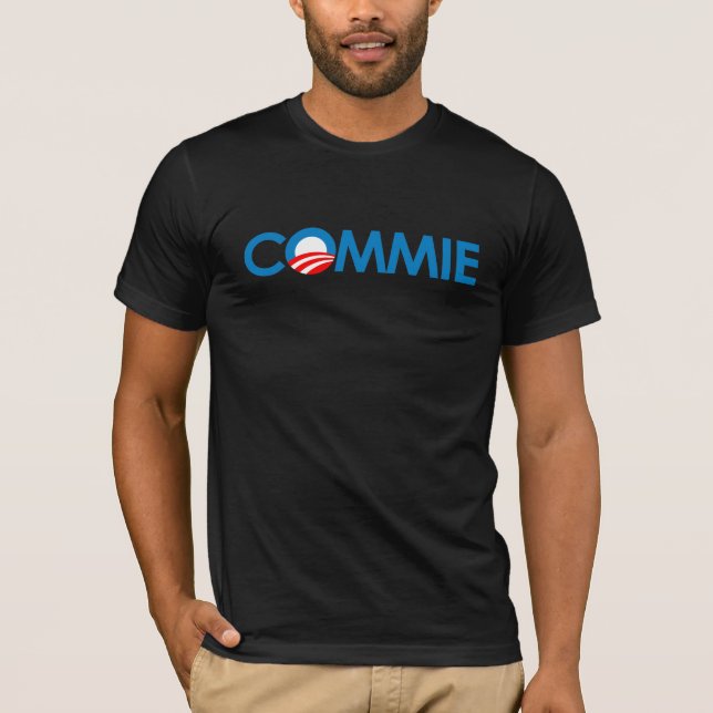 Camiseta Anti-Obama - Commie (Anverso)