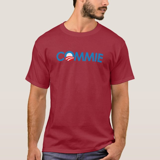 Camiseta Anti-Obama - Commie (Anverso)