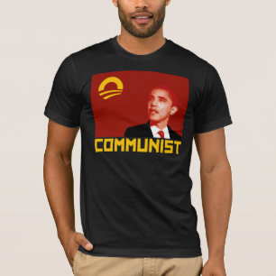Camiseta Anti-Obama: Comunista de Barack Obama
