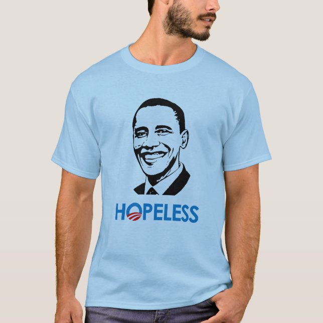 Camiseta Anti-Obama - DESESPERADO (Anverso)