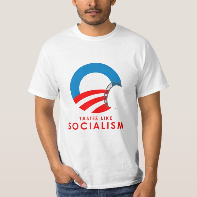Camiseta Anti-Obama - los gustos tienen gusto de la (Anverso)