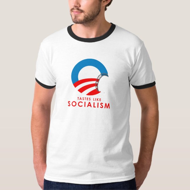 Camiseta Anti-Obama - los gustos tienen gusto de la (Anverso)