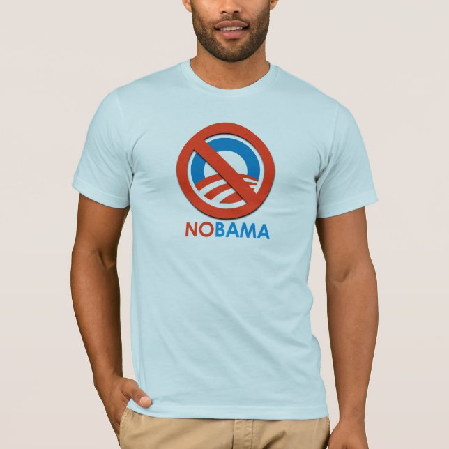 CAMISETA ANTI-OBAMA - NOBAMA (Anverso)