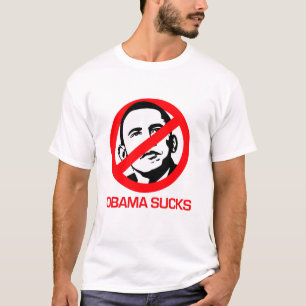 Camiseta Anti-Obama - Obama chupa