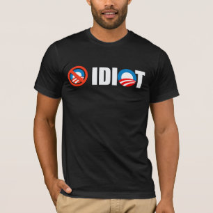 Camiseta Anti-Obama - Obama es un idiota