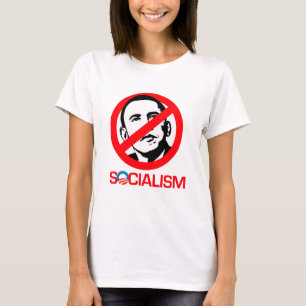 Camiseta Anti-Obama - socialismo del final