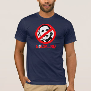 Camiseta Anti-Obama - socialismo del final