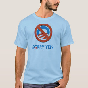 Camiseta Anti-Obama - triste todavía