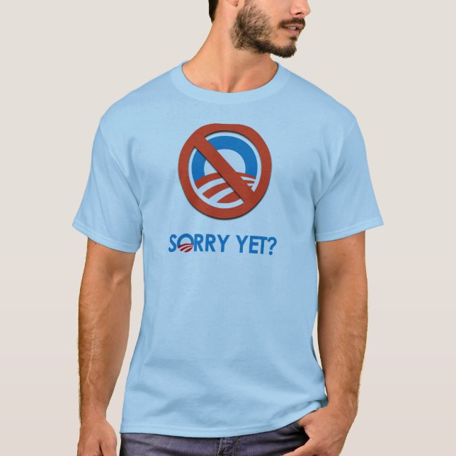 Camiseta Anti-Obama - triste todavía (Anverso)