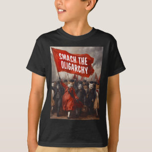 Camiseta Anti Oligarquía - Protesta de Gato
