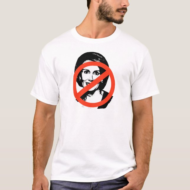 Camiseta ANTI-PELOSI: Anti-Nancy Pelosi (Anverso)