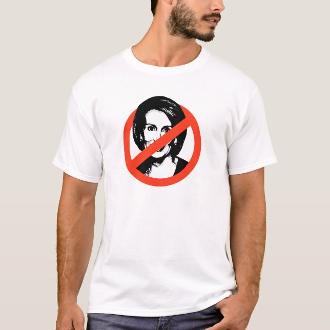 Camiseta Anti-Pelosi/Anti-Nancy Pelosi (Anverso)
